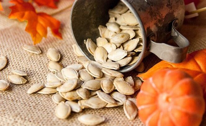graines de citrouille pour éliminer les parasites