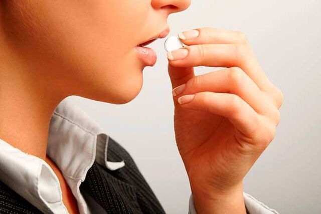 prendre des pilules contre les vers